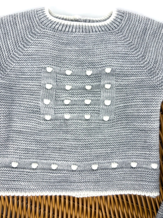 Set 3 piezas gris para recién nacido