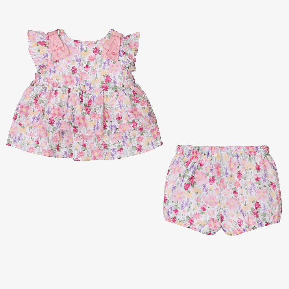 Conjunto 2 piezas floral