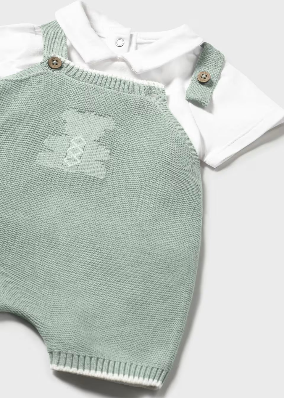 Conjunto 2 piezas tricot menta