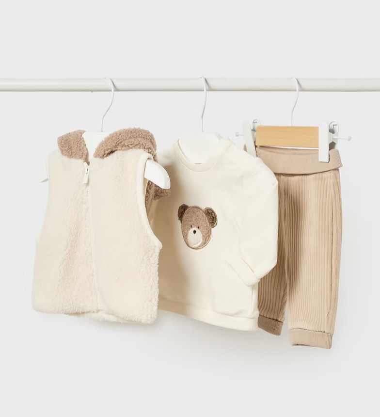 Conjunto 3 piezas osito