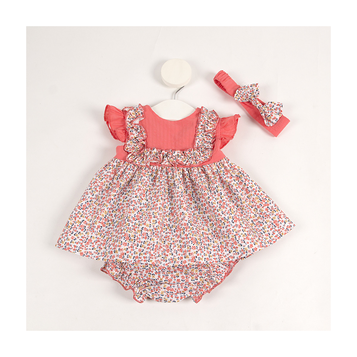 Vestido Melocotón Floral