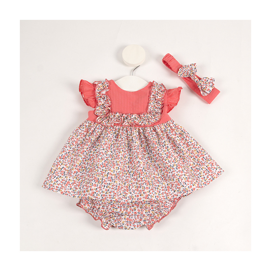 Vestido Melocotón Floral