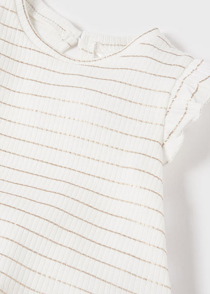 Conjunto overall oro rosa