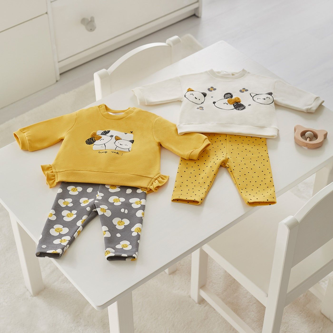 Conjunto de 4 piezas para niña