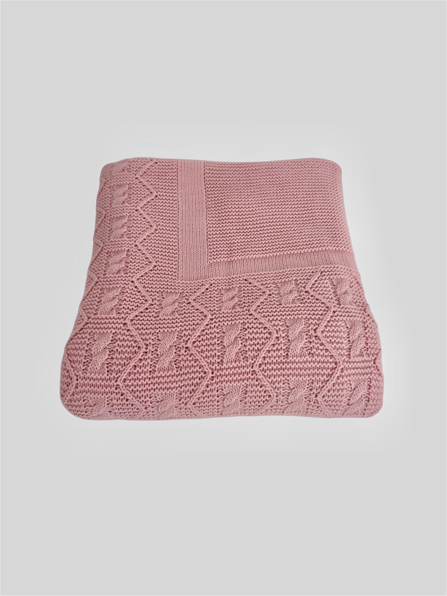 Manta rosa empolvado