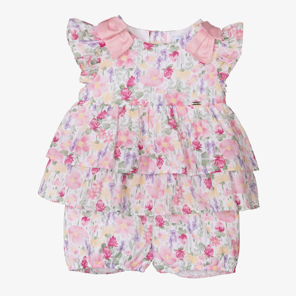 Conjunto 2 piezas floral