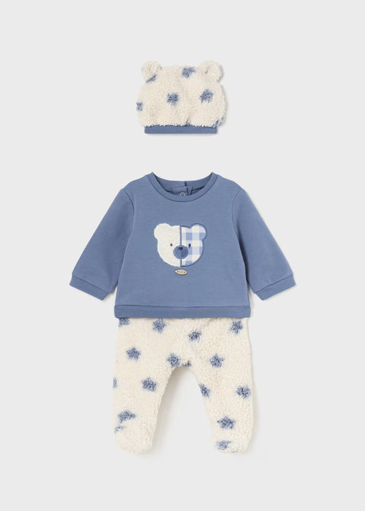 Pijama 3 piezas estrellas